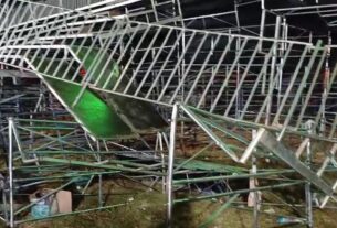 Desabamento de arquibancada em show no interior de SP deixa 60 feridos