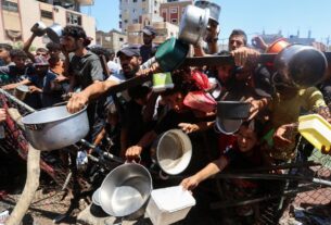 Gaza, a fome como arma de guerra