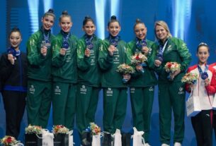 Ginástica rítmica: Brasil leva ouro inédito na Copa do Mundo, em Milão