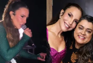 Ivete chora em primeiro show após morte de Preta Gil