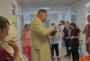 O capelão hospitalar na Ucrânia: “sob as bombas, com fé e resiliência”