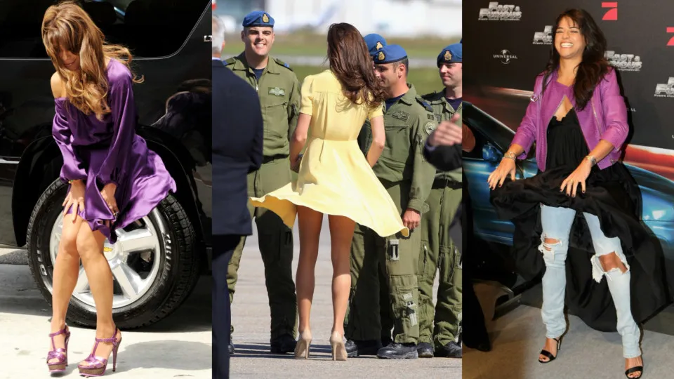 Os momentos mais embaraçosos dos famosos em público
