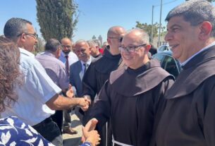 Padre Ielpo em Belém: um futuro de paz e bem-estar para todos