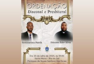 Santa Maria acolhe neste verão ordenações diaconal e presbiteral da Diocese de Mindelo