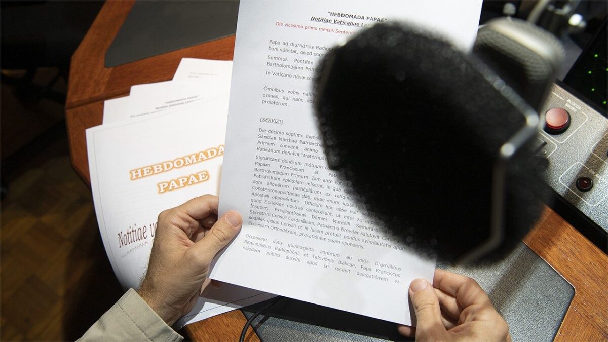 Hebdomada Papae, o boletim em latim do Vatican News