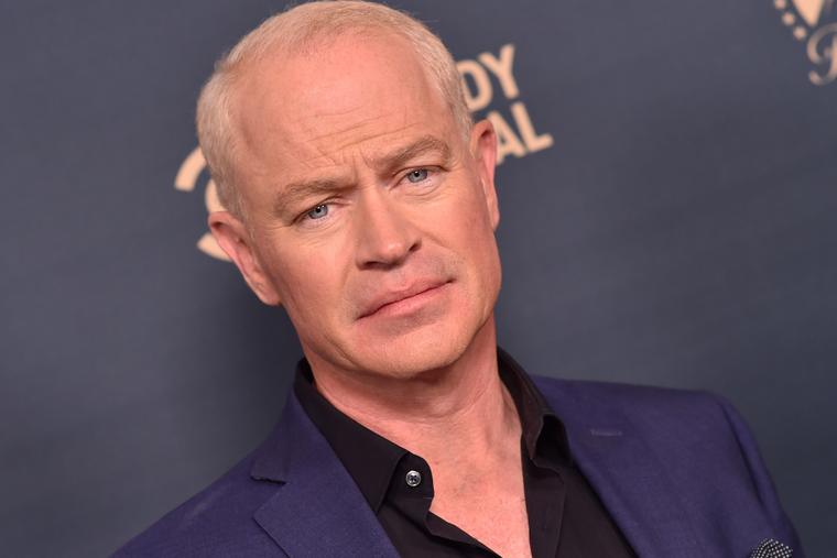 Catholic actor Neal McDonough arrives for a press event in West Hollywood, Calif.
