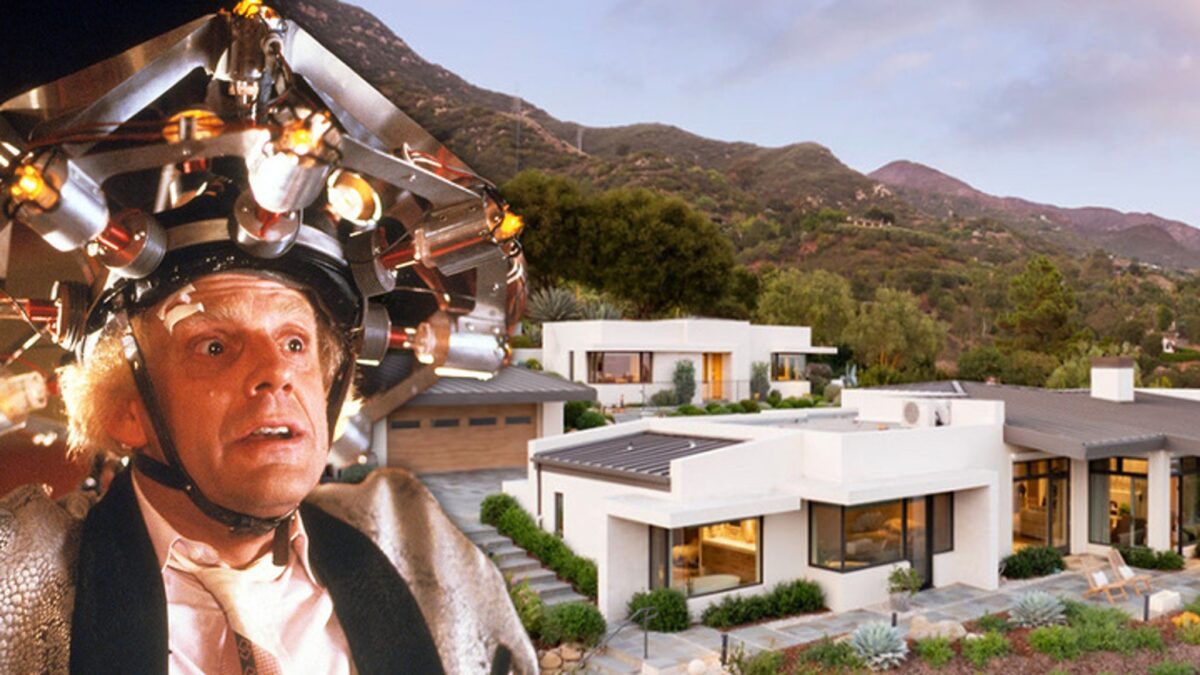 A estrela de 'Back to the Future' Christopher Lloyd lista Santa Barbara Pad por US $ 6,385M