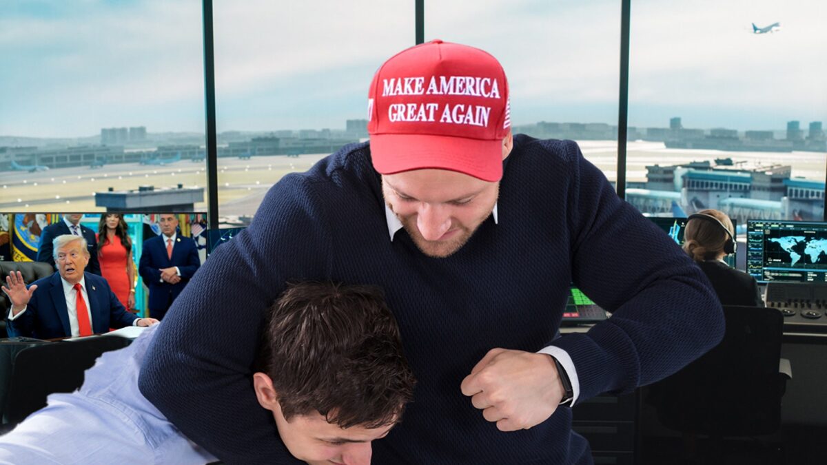 A luta contra o controle de tráfego aéreo estava sobre o desdém dei de Trump, afirma o advogado
