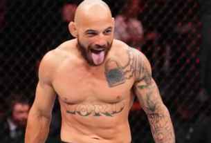 Carlos Prates em ação no UFC (Foto: Divulgação/UFC)