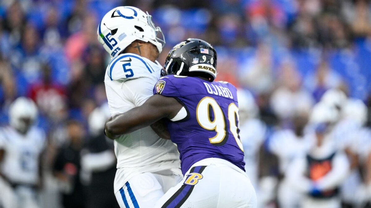 Anthony Richardson, de Colts, parte da pré -temporada Tilt vs. Ravens