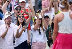 João Fonseca na derrota para o tcheco Tomas Machac no US Open (FOto: ELSA / GETTY IMAGES NORTH AMERICA / Getty Images via AFP)