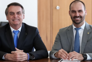 Bolsonaro cogitou Eduardo como secretário de Tarcísio para se manter nos EUA