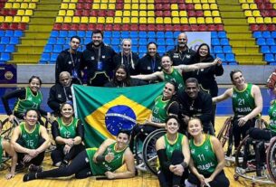Brasil é vice-campeão na Copa América de basquete em cadeira de rodas