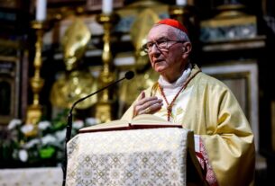 Cardeal Parolin: confio as mulheres maltratadas a Santa Mônica