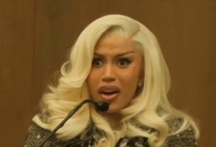 Cardi B testemunha em julgamento civil, diz que chamou a segurança de 'B*tch'