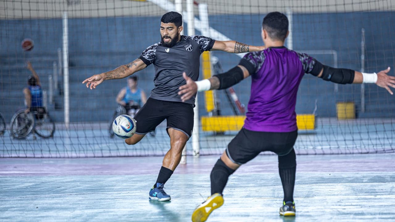 Goleira Lina Pérez foi um dos destaques da Juventas na vitória na estreia na Copa Mundo do Futsal (Divulgação)