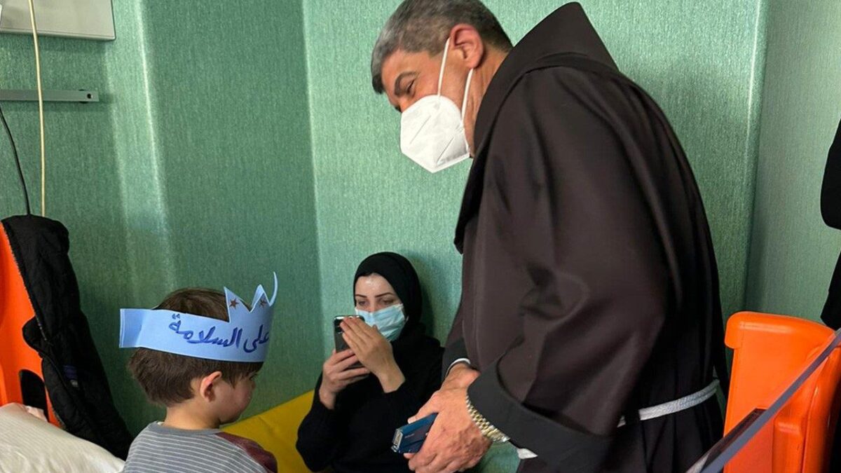 Chegam a 20 os pequenos de Gaza hospitalizados no Bambino Gesù