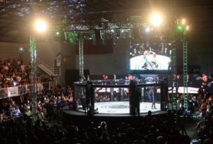 Johnny Walker venceu no UFC Xangai (Foto: Reprodução Instagram UFC Brasil)