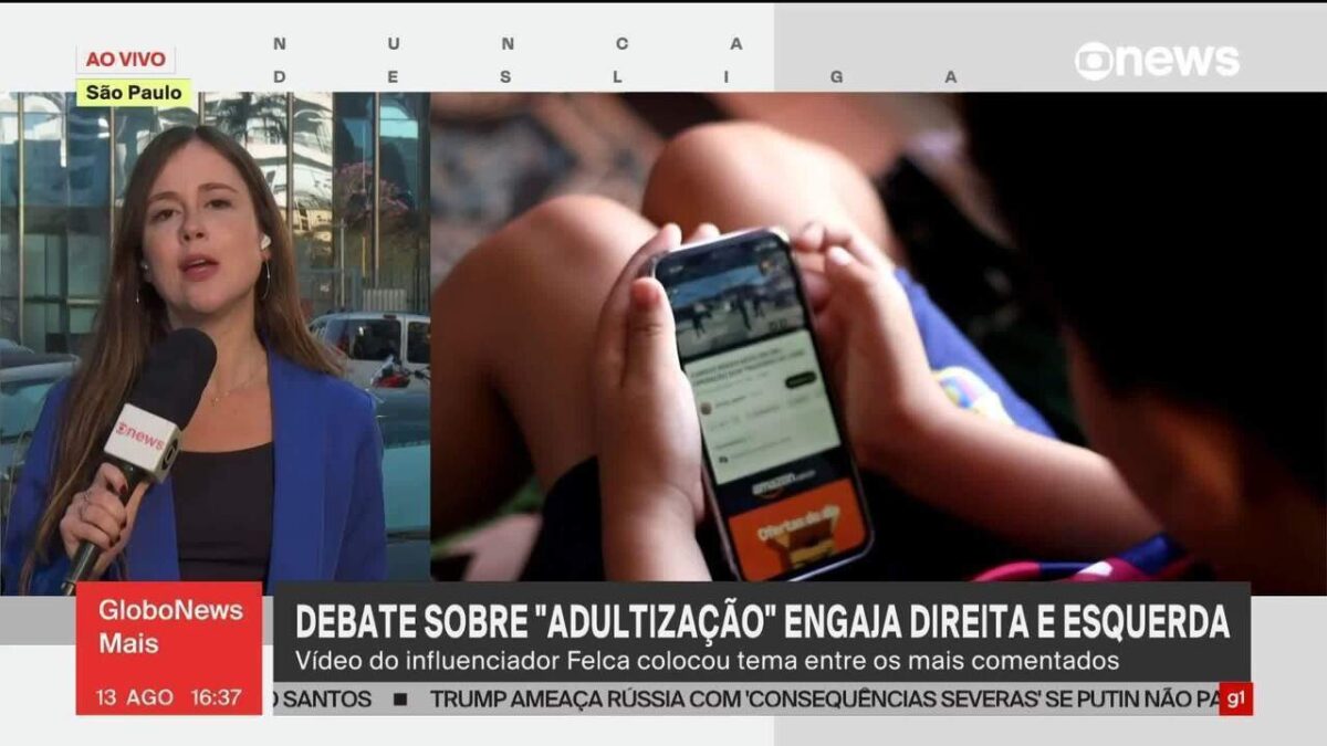 Debate sobre adultização mobiliza esquerda e direita, aponta levantamento