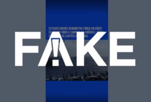 É #FAKE que vídeo mostre tropas dos Estados Unidos a caminho da América Latina para combater cartéis; clipe usa gravações antigas