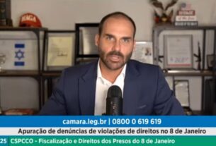 Eduardo Bolsonaro pede a Motta para exercer mandato dos EUA