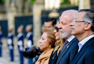 Em Bogotá, Lula diz que países ricos usam combate ao crime como 'pretexto para violar soberania'