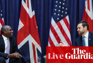 Limmy para hospedar Vance no Reino Unido como Starmer Denoounts Plano de Israel para Contato da Escola - Vida da Política do Reino Unido | Política