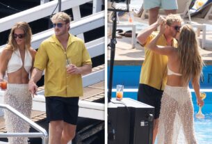 Logan Paul e Nina Agdal atingiram Lake Como depois de dar o nó