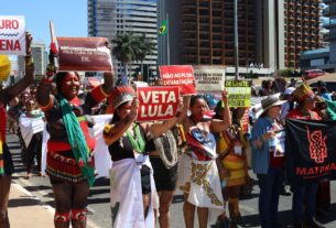 Marcha das Mulheres Indígenas defende luta contra a violência