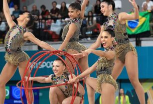 Mundial de ginástica rítmica começa nesta quarta no Rio de Janeiro
