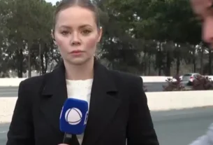 REPÓRTER DA RECORD É FURTADA ANTES DE ATRAR AO Vivo Em Frente A CDP de Pinheiros