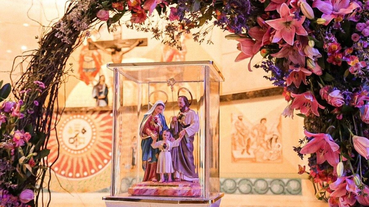 Santuário de Goiânia celebra "gemellaggio" com Basílica da Sagrada Família em Nazaré
