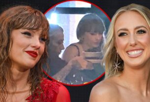 Taylor Swift ressurge na festa de aniversário de Brittany Mahomes após o engajamento