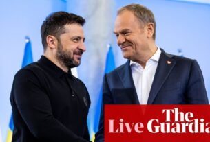 Ukraine conflict could be ‘frozen’ sooner rather than later, says Poland’s Tusk after talk with Zelenskyy – Europe live | Europe