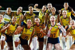 Vôlei: Brasil permanece com 100% de aproveitamento no Mundial
