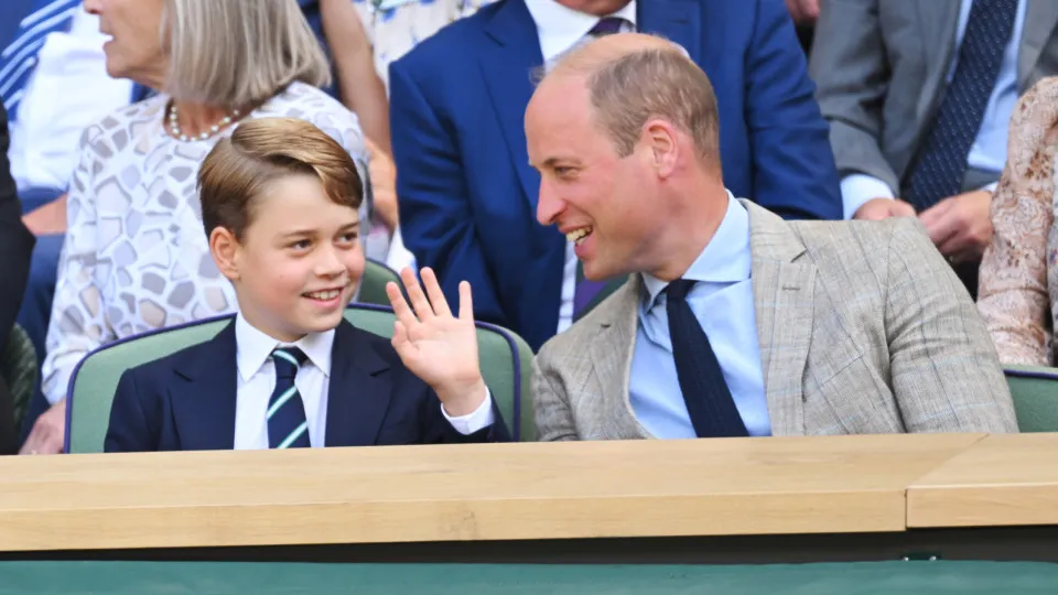 William 'Escondeu' de George Destino de Herdeiro do Trono Britânico