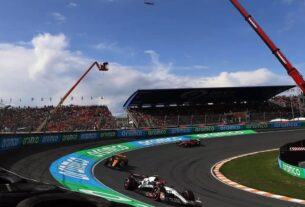 Fanni Pigniczki tem collant e arco inspirados em Ayrton Senna (Foto: Ivan Carvalho / CBG)