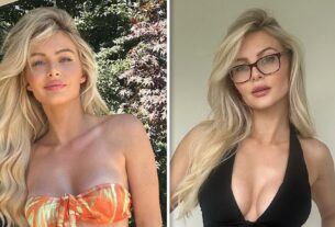 A modelo Amanda Ventrone traz o calor quando o verão chega ao fim