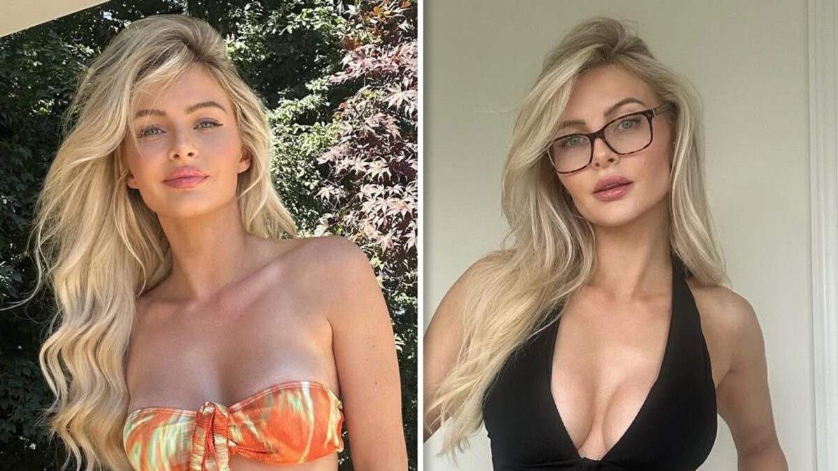 A modelo Amanda Ventrone traz o calor quando o verão chega ao fim