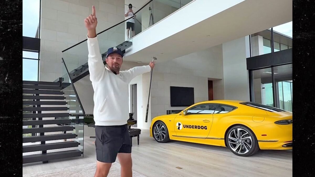 A oferta Bentley de Bryson Dechambeau atrasou 1 dia após o site dos fãs de fãs