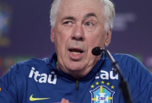 Ancelotti manterá Brasil com quatro atacantes em duelo contra o Chile