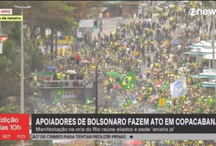 Apoiadores de Bolsonaro fazem atos no 7 de Setembro