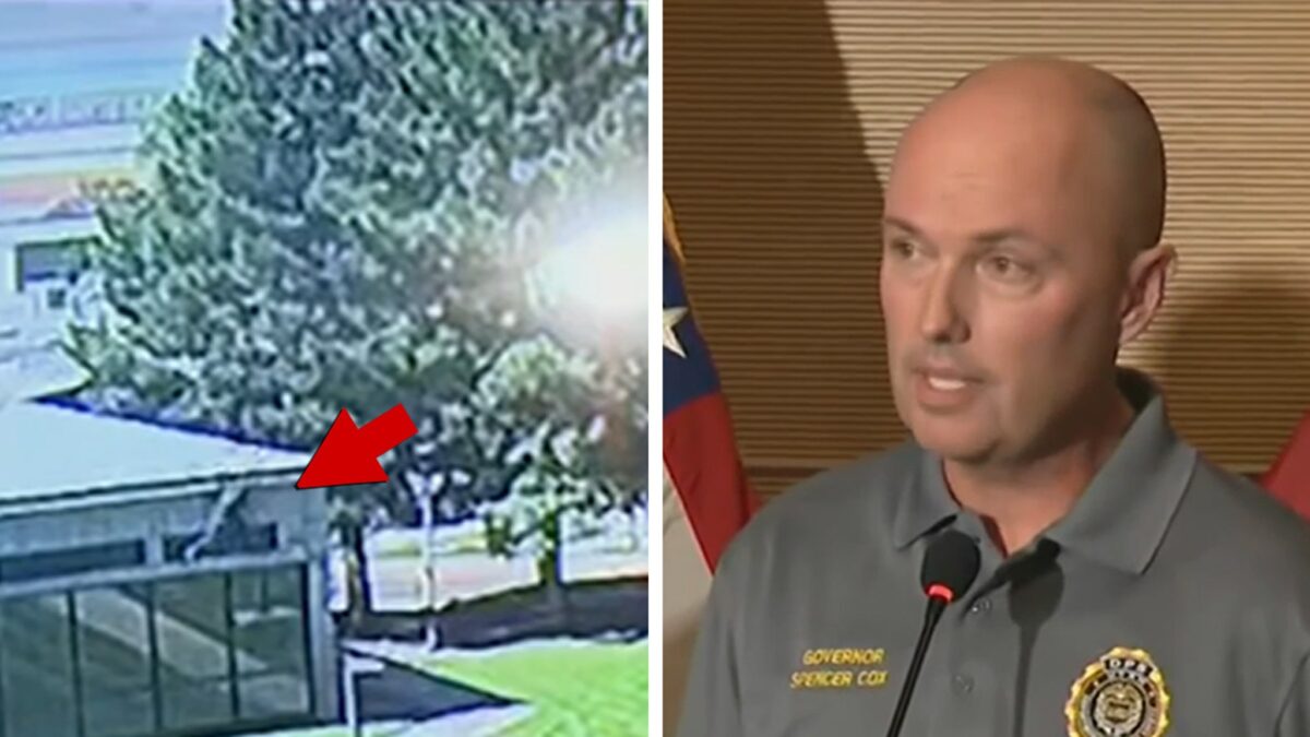 As autoridades revelam imagens em vídeo do suspeito de atirador de Charlie Kirk