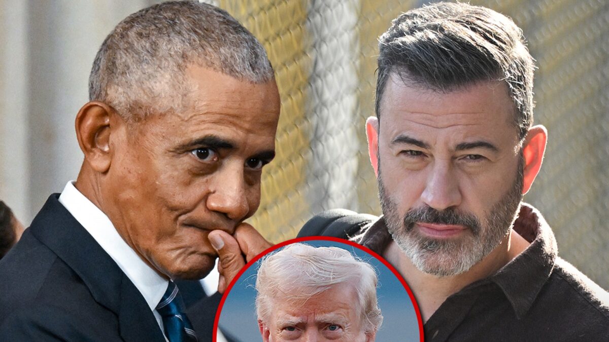 Barack Obama diz que Trump está mídia amordaçando depois da suspensão de Jimmy Kimmel