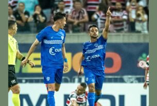 Barra-SC sai na frente do Santa Cruz na decisão da Série D: 2 a 1