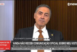 Barroso diz que capítulo mais surpreendente de sua presidência no STF foram as sanções dos EUA