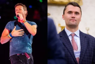Chris Martin é detonado por 'defender' Charlie Kirk: "É o Huck britânico'