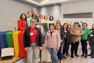 Coordenação nacional da Pastoral da Criança em escuta às lideranças locais gaúchas