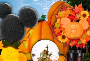 Decorações de Halloween da Disney com Mickey e Minnie Mouse