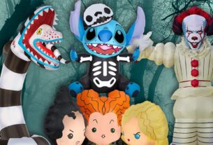 Decorações infláveis ​​para fazer seu grito de grama da frente Halloween